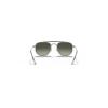 Ray-Ban RB3648-M 004 71 52 Geometrik Gümüş Renkli Unisex Güneş Gözlüğü